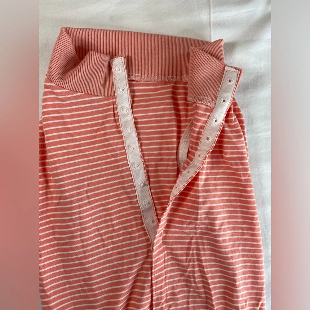 Recovery Suit for Dogs pink Stripes, Size XL‎